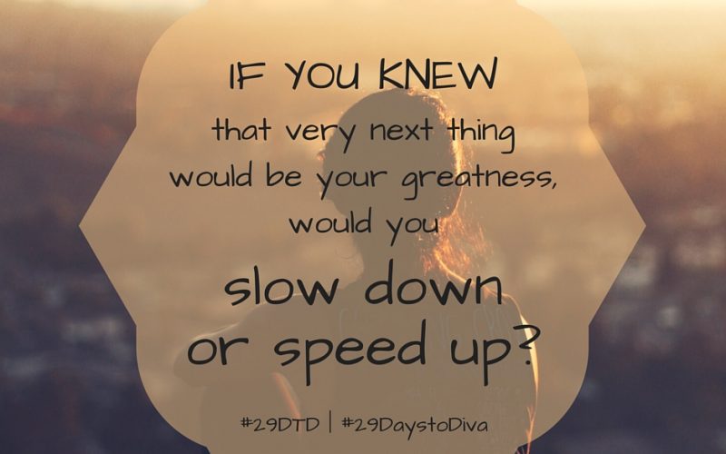 Your #29DaystoDiva Challenge for Day 21 is to Understand that Quitting is an Option. | #29DTD | Sybaritic Singer | www.sybariticsinger.com