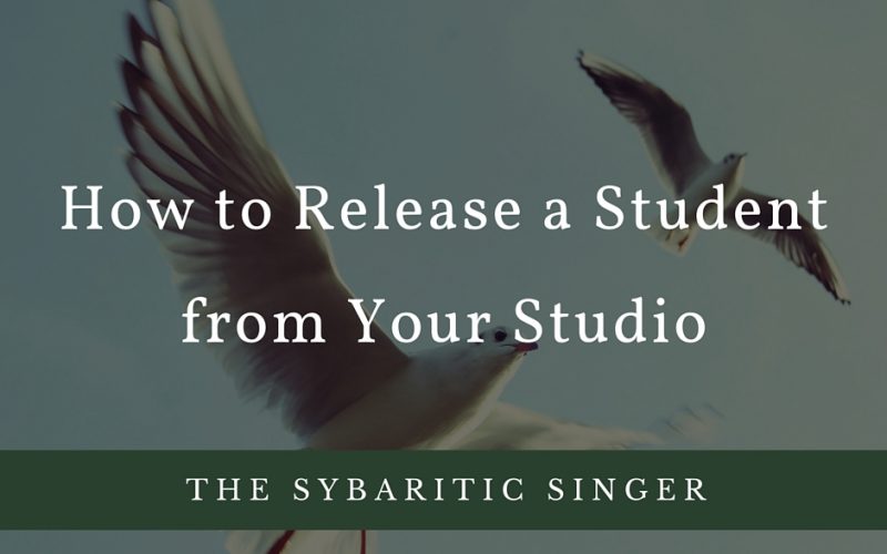 How to Release a Student from Your Studio