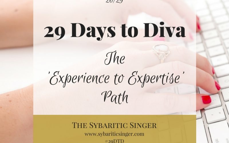 29 Days to Diva | #29DTD | Establishing Credibility | The Sybaritic Singer | www.sybariticsinger.com